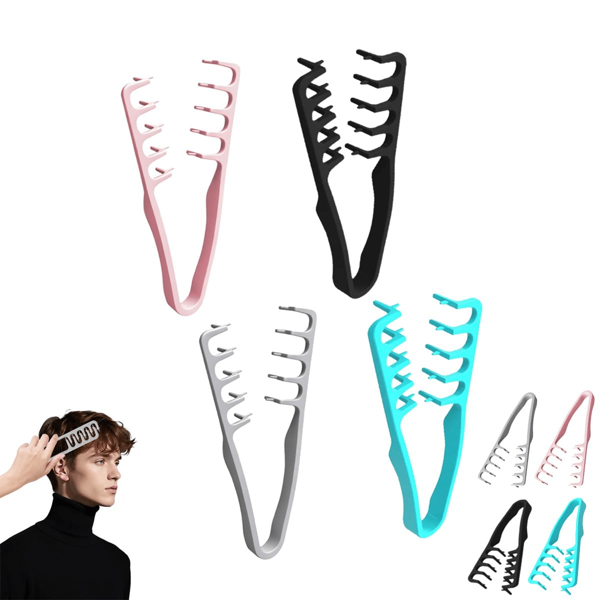 💇2026 Upgrade Volumizing Comb, Wide-Tooth Styling for Men & Women(hot sale🔥)
