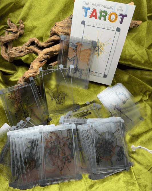 🏆Limited Time Sale 49% OFF🔮🧙♀️🃏 The Transparent Tarot (2nd Edition)