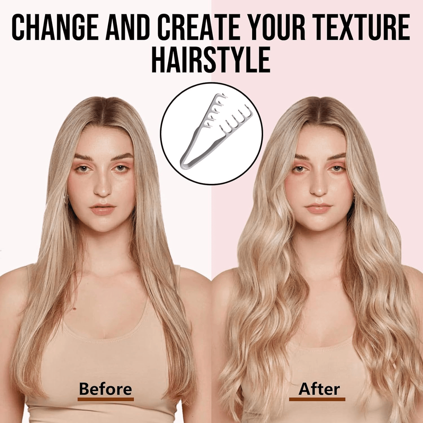 💇2026 Upgrade Volumizing Comb, Wide-Tooth Styling for Men & Women（hot sale🔥）