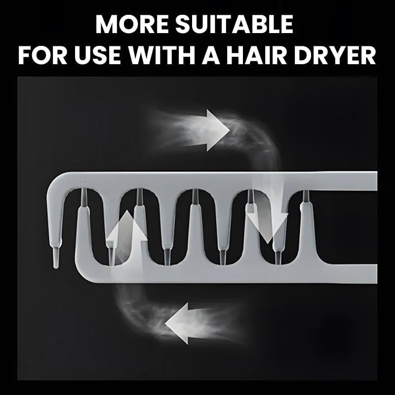 💇2026 Upgrade Volumizing Comb, Wide-Tooth Styling for Men & Women（hot sale🔥）