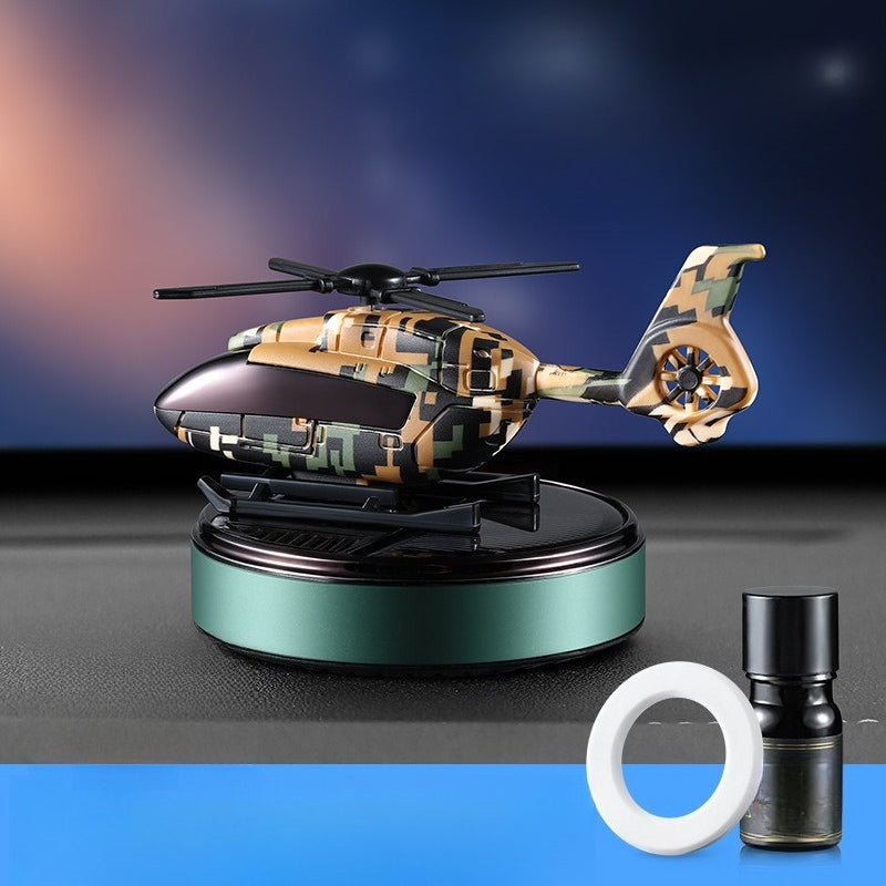 🚗🍃Solar Rotating Helicopter Diffuser.🚁