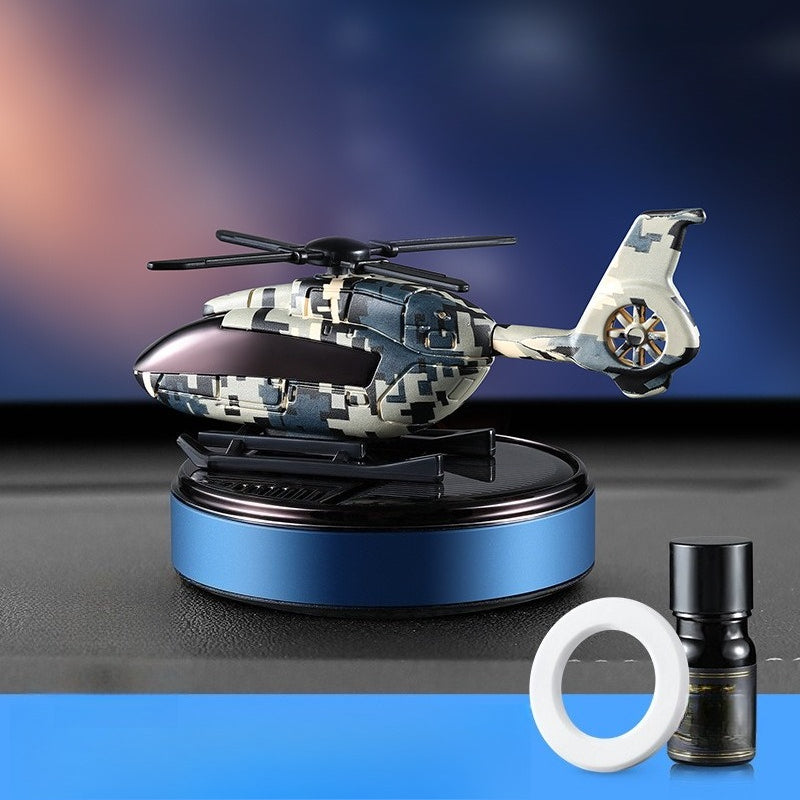 🚗🍃Solar Rotating Helicopter Diffuser.🚁