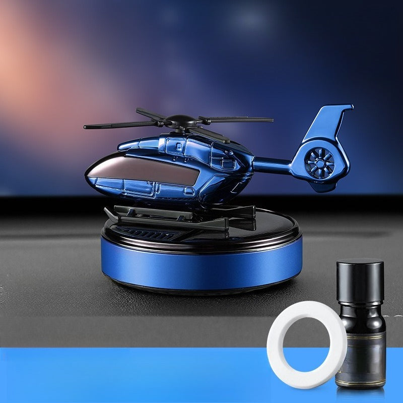 🚗🍃Solar Rotating Helicopter Diffuser.🚁