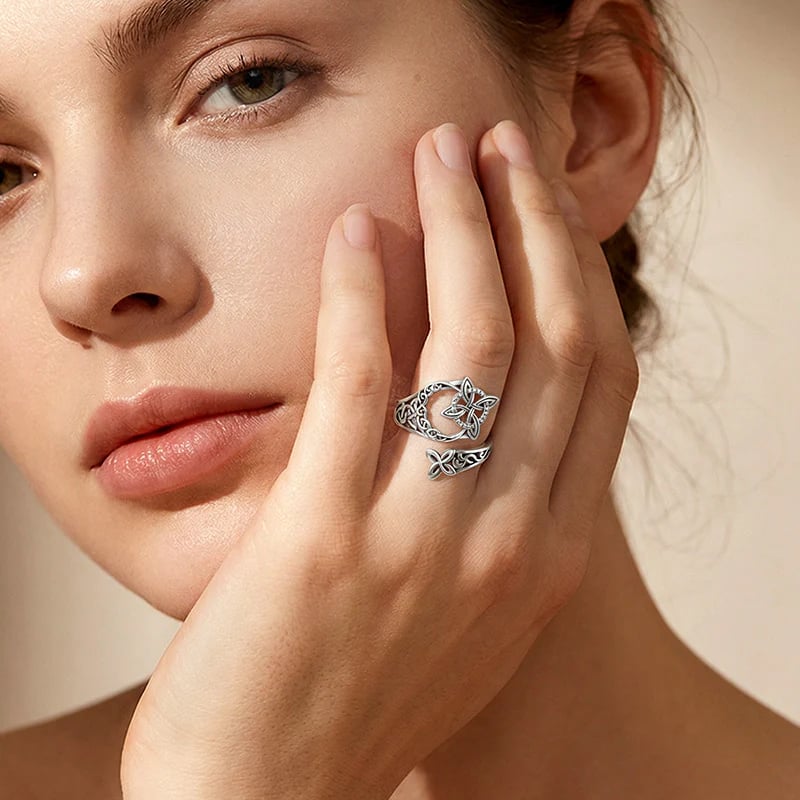 🧡Celtic Knot Open Ring✨