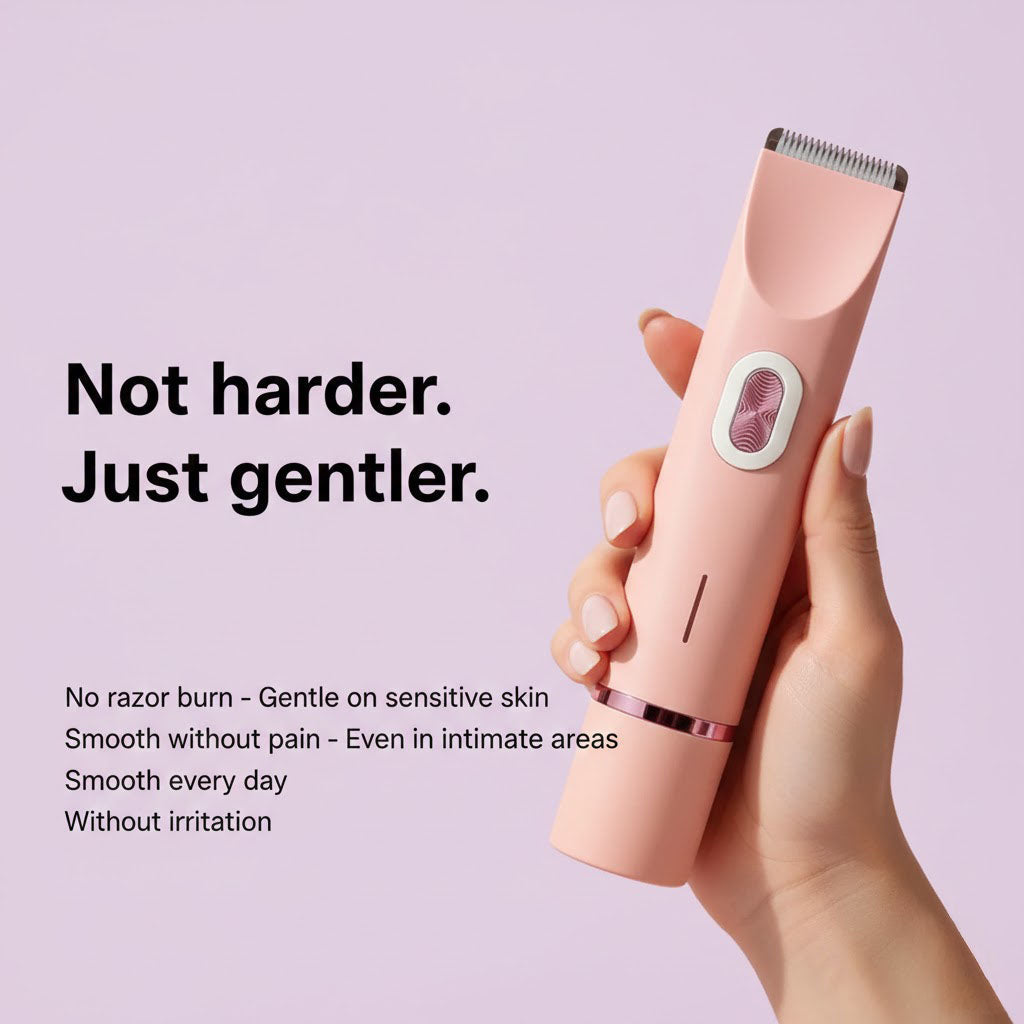 Gentle on Skin. Tough on Hair.